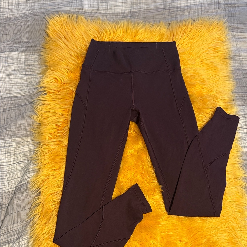 lululemon athletica Dark Purple Leggings